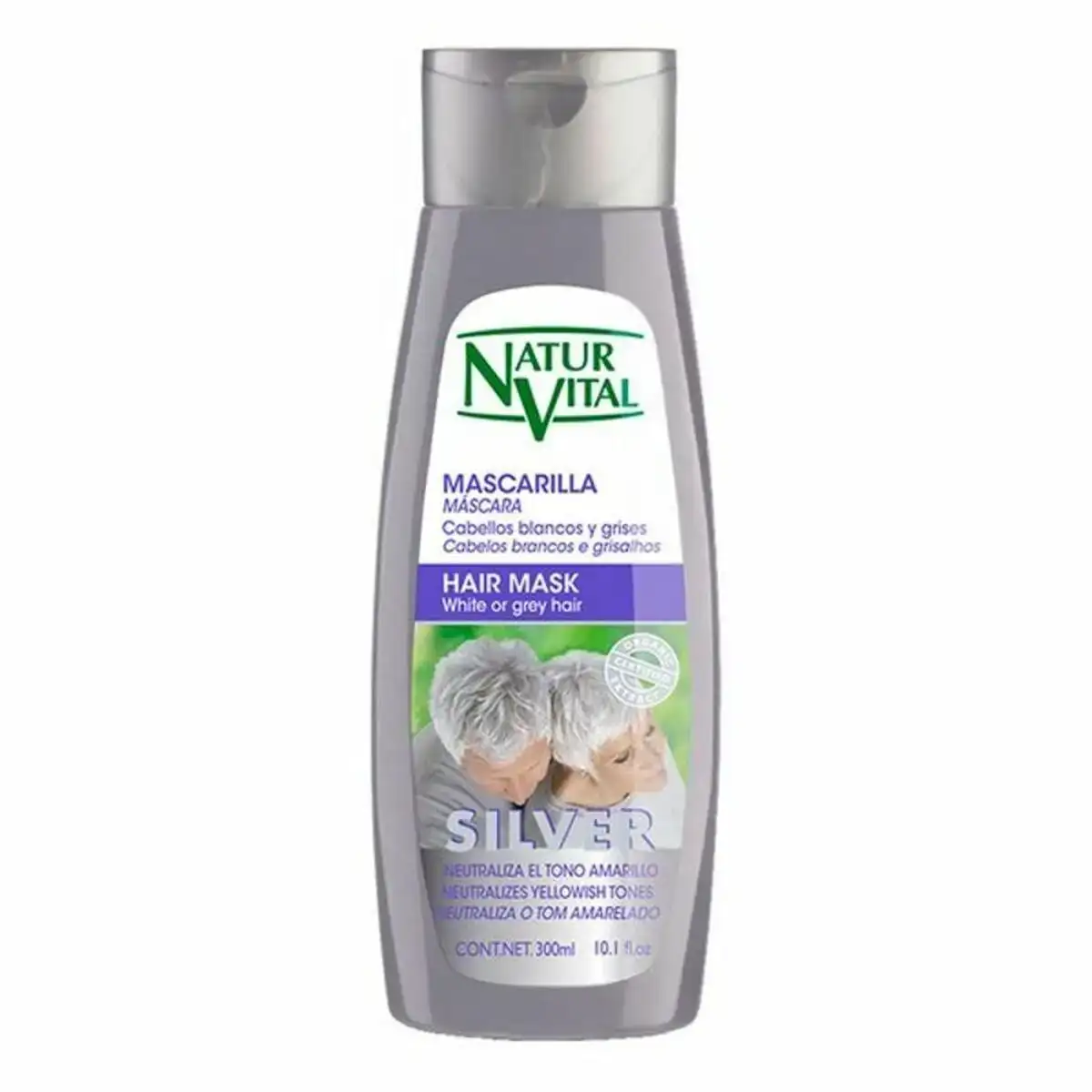 Masque pour cheveux blancs naturaleza y vida 300 ml _2387. DIAYTAR COTE D'IVOIRE - Là où Choisir est un Acte d'Amour pour le Côte d'Ivoire. Explorez notre gamme et choisissez des produits qui célèbrent la culture et l'artisanat du pays.