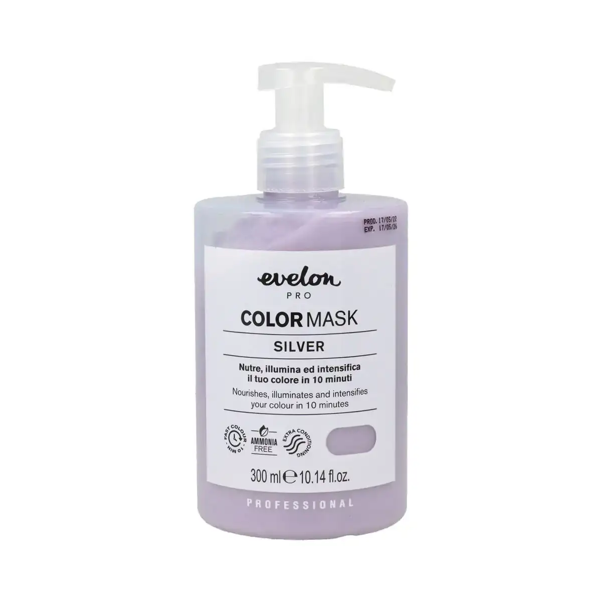 Masque pour cheveux evelon pro pro color argent sans ammoniaque 300 ml _8543. Bienvenue chez DIAYTAR COTE D'IVOIRE - Où le Shopping Devient une Aventure. Découvrez notre collection diversifiée et explorez des produits qui reflètent la diversité du Côte d'Ivoire.