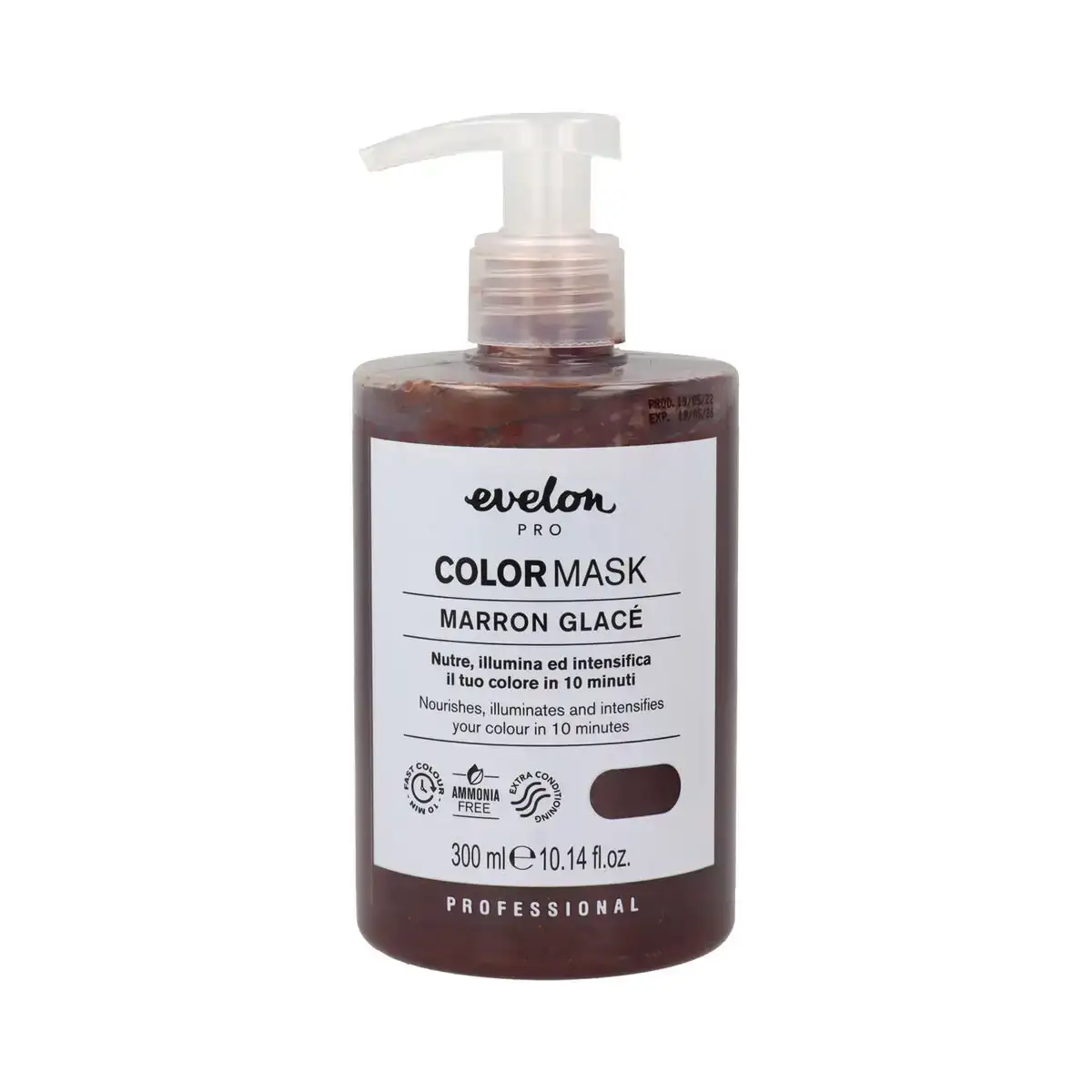 Masque pour cheveux evelon pro pro color marron glace sans ammoniaque 300 ml _9986. DIAYTAR COTE D'IVOIRE - L'Art de Vivre le Shopping Authentique. Découvrez notre boutique en ligne et trouvez des produits qui célèbrent la culture et l'héritage du Côte d'Ivoire.