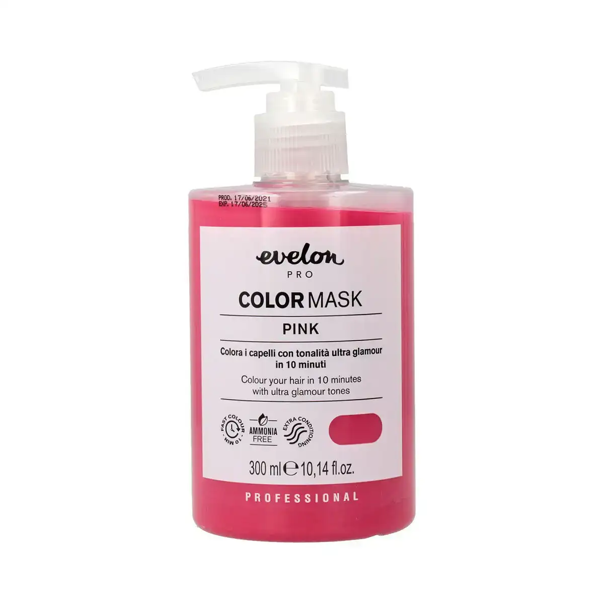 Masque pour cheveux evelon pro pro color rose sans ammoniaque 300 ml _8493. Entrez dans le Monde de DIAYTAR COTE D'IVOIRE - Où Chaque Produit Raconte une Histoire Unique. Explorez notre sélection et laissez-vous transporter par des récits à travers les articles que vous choisissez.