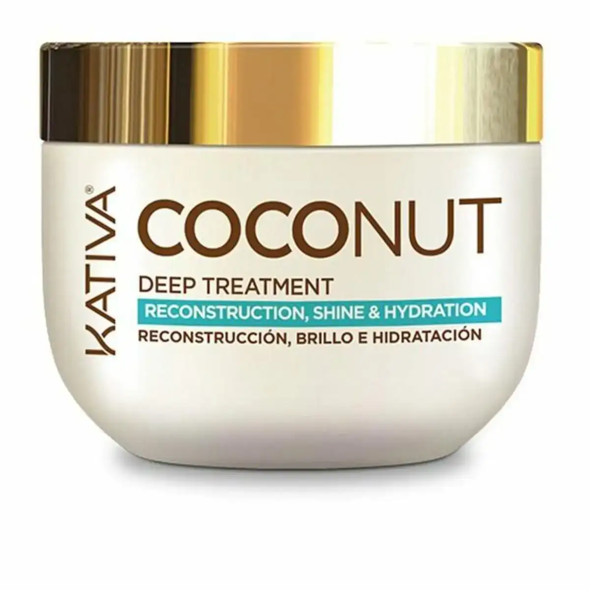 Masque pour cheveux kativa coconut 250 ml _7224. DIAYTAR COTE D'IVOIRE - Où Choisir est un Acte d'Amour pour le Côte d'Ivoire. Explorez notre boutique en ligne et choisissez des articles qui célèbrent la culture et l'artisanat du pays.
