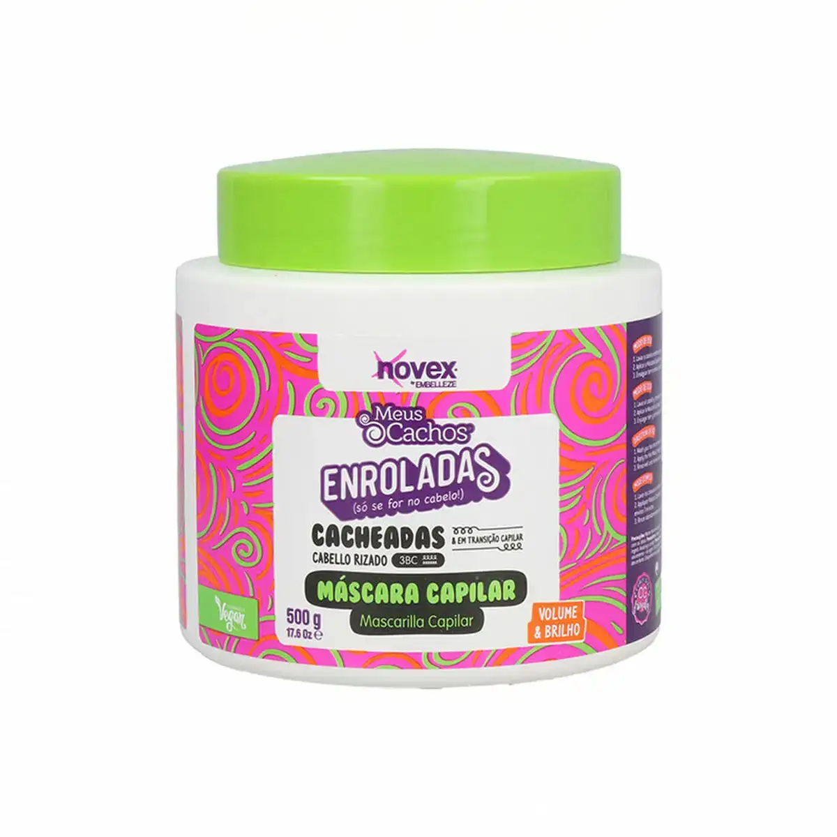 Masque pour cheveux novex enroladas cacheadas cheveux boucles 500 ml _7044. DIAYTAR COTE D'IVOIRE - Un Monde de Possibilités à Portée de Clic. Parcourez notre site web pour découvrir des sélections infinies, de l'épicerie aux bijoux, et vivez une expérience d'achat sans pareil.