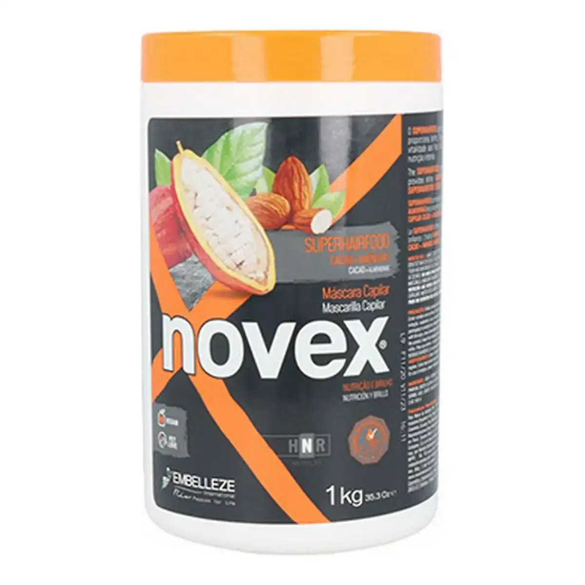 Masque pour cheveux novex superhairfood amandes cacao_9526. DIAYTAR COTE D'IVOIRE - Votre Plateforme pour un Shopping Inspiré. Explorez nos offres variées et découvrez des articles qui stimulent votre créativité et embellissent votre vie.