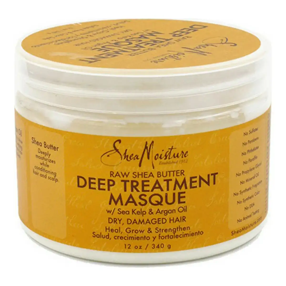 Masque pour cheveux shea moisture raw shea butter 340 g _6427. DIAYTAR COTE D'IVOIRE - Votre Escapade Shopping Virtuelle. Explorez notre boutique en ligne et dénichez des trésors qui évoquent la culture et le savoir-faire sénégalais, un clic à la fois.