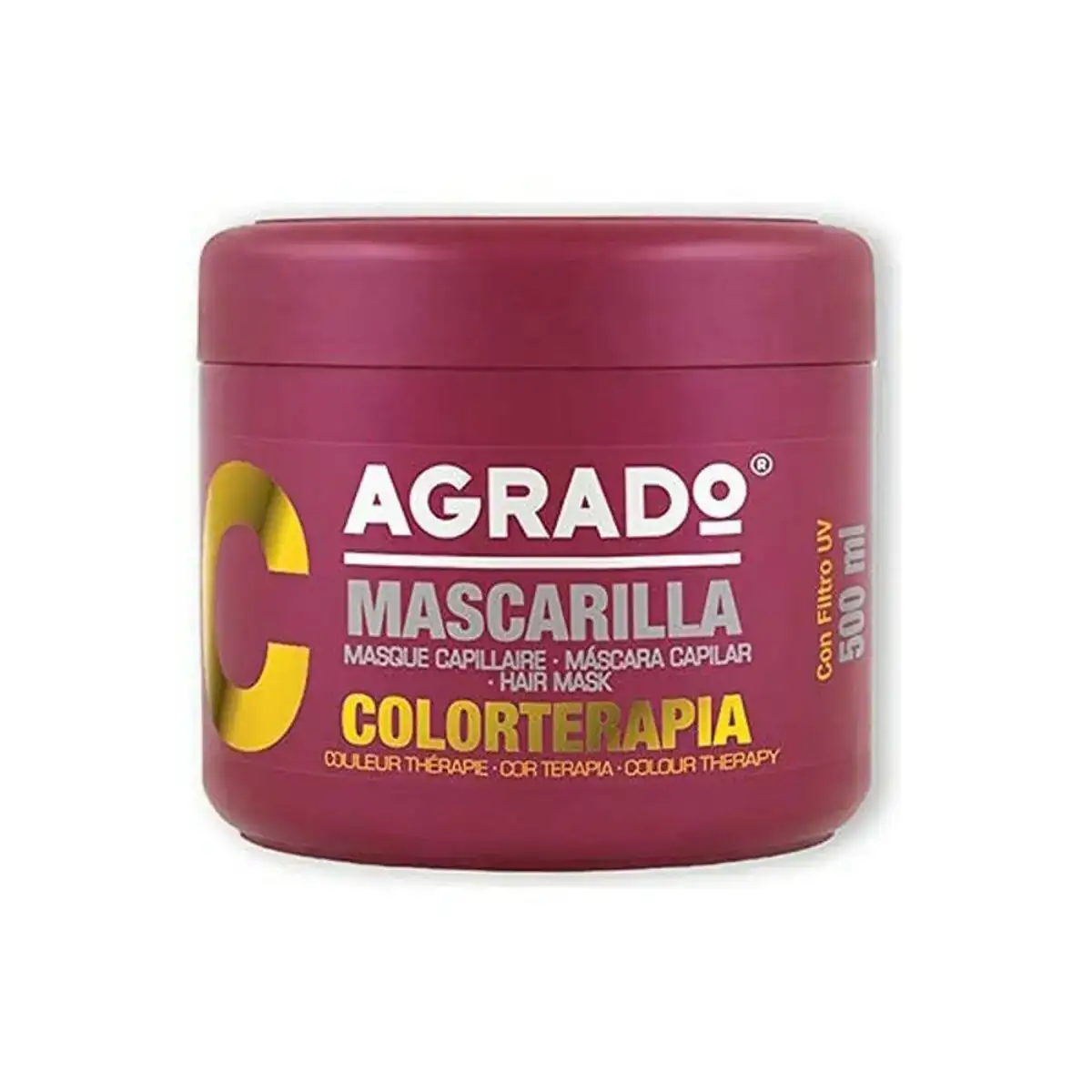 Masque pour cheveux teints colorterapia agrado 500 ml _7698. DIAYTAR COTE D'IVOIRE - Là où Chaque Produit Est une Trouvaille. Parcourez notre catalogue diversifié et découvrez des articles qui enrichiront votre quotidien, du pratique à l'insolite.
