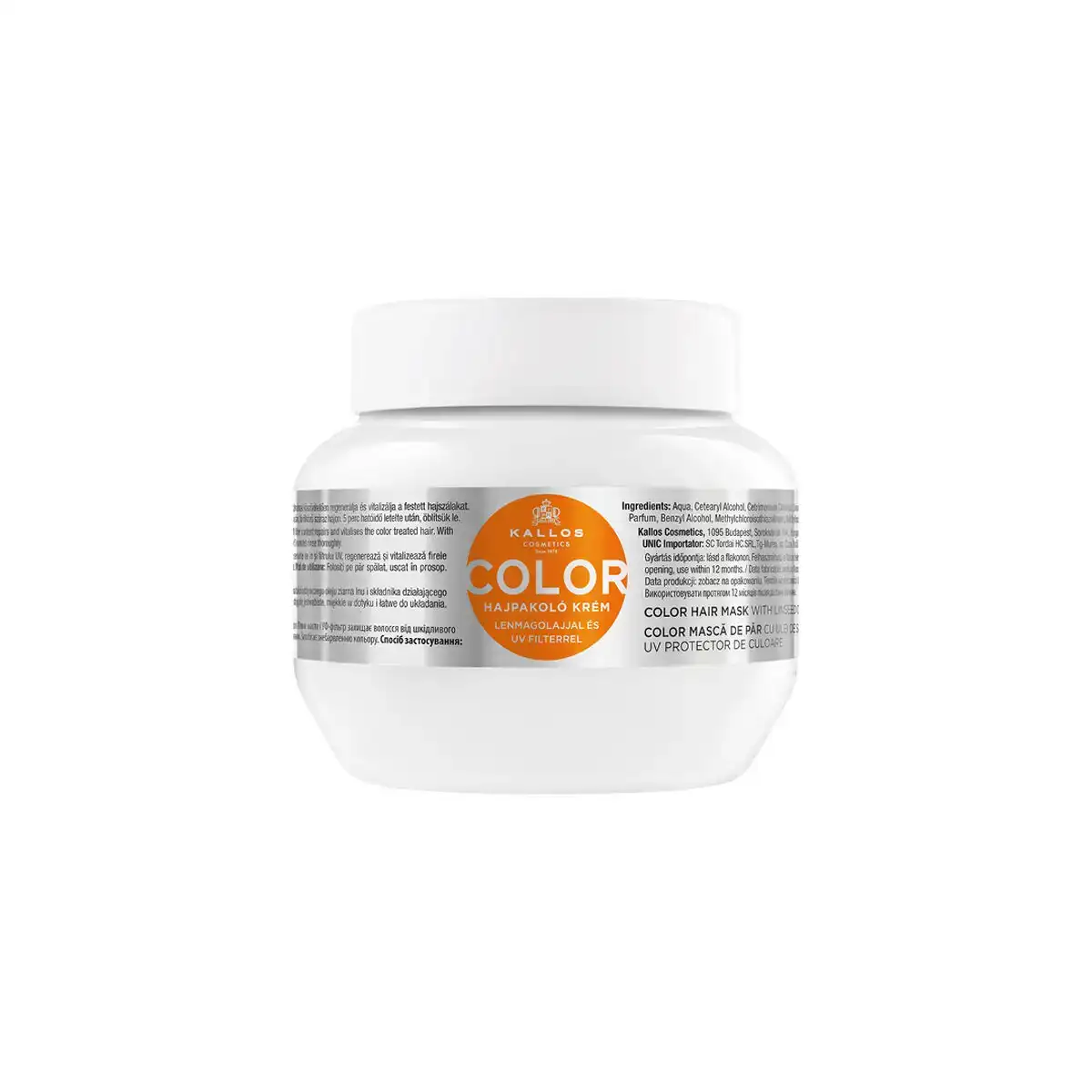 Masque pour cheveux teints kallos cosmetics color 275 ml_4784. DIAYTAR COTE D'IVOIRE - Votre Passage vers le Raffinement. Plongez dans notre univers de produits exquis et choisissez des articles qui ajoutent une touche de sophistication à votre vie.