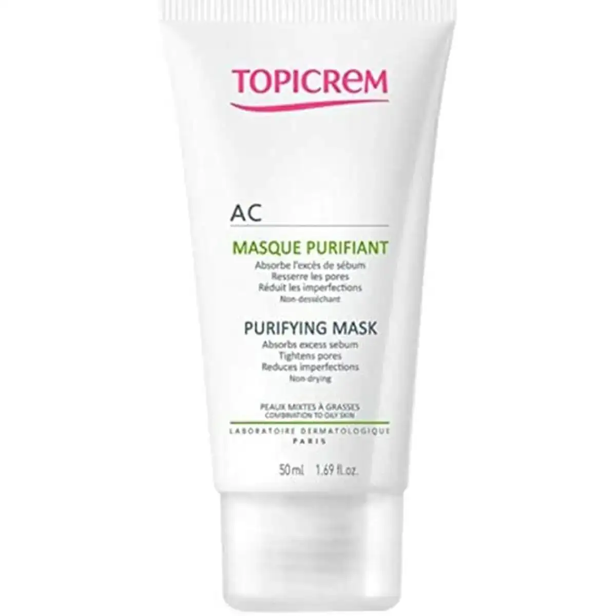 Masque purifiant topicrem 50 ml_1012. Entrez dans DIAYTAR COTE D'IVOIRE - Où Chaque Détail Compte. Explorez notre boutique en ligne pour trouver des produits de haute qualité, soigneusement choisis pour répondre à vos besoins et vos désirs.