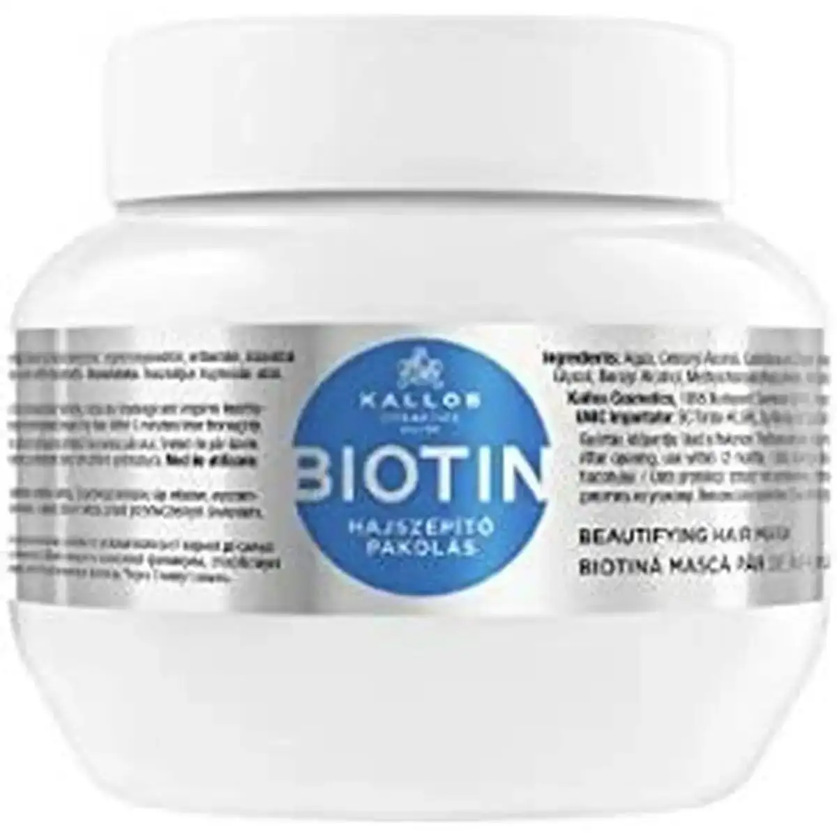 Masque reparateur kallos cosmetics biotin 275 ml_1433. DIAYTAR COTE D'IVOIRE - Où Chaque Produit a son Histoire. Découvrez notre gamme de produits, chacun portant en lui le récit de l'artisanat et de la passion, pour vous offrir une expérience de shopping authentique.