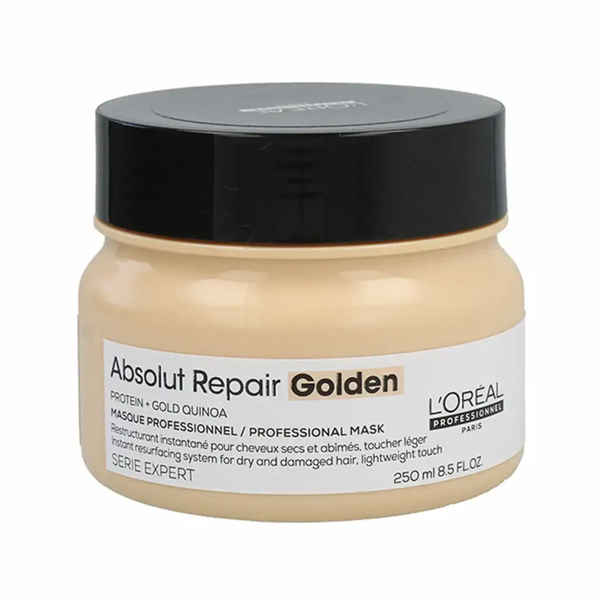 Masque reparateur pour cheveux absolut repair golden l oreal professionnel paris 250 ml _7387. DIAYTAR COTE D'IVOIRE - Votre Passage vers l'Éclat et la Beauté. Explorez notre boutique en ligne et trouvez des produits qui subliment votre apparence et votre espace.