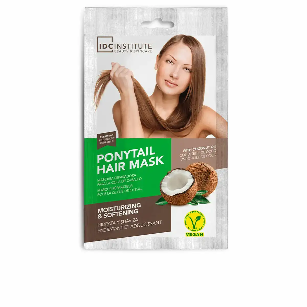 Masque reparateur pour cheveux idc institute ponytail huile de noix de coco 18 g _5624. DIAYTAR COTE D'IVOIRE - L'Art de Choisir, l'Art de Vivre. Explorez notre univers de produits soigneusement sélectionnés pour vous offrir une expérience shopping riche et gratifiante.