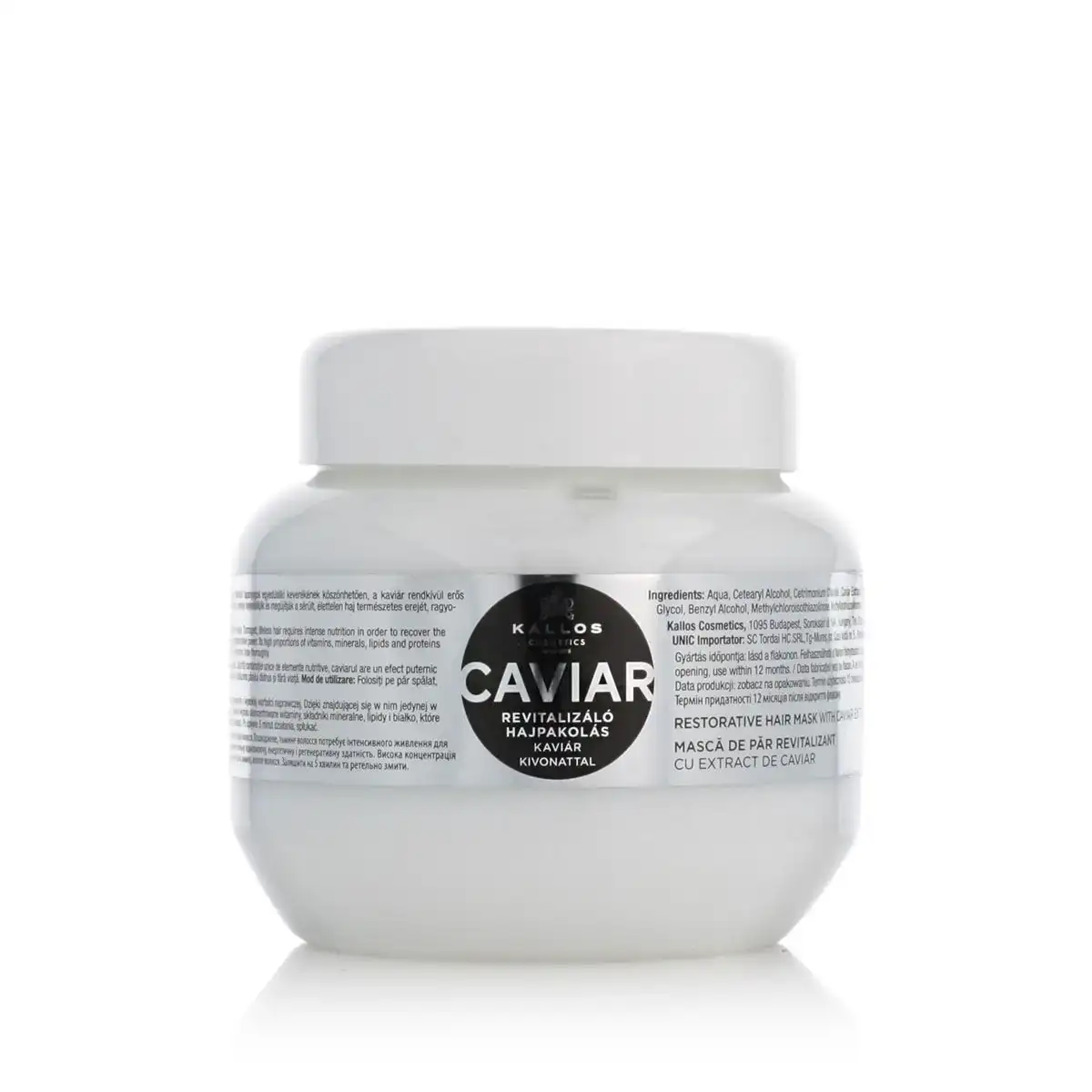 Masque reparateur pour cheveux kallos cosmetics caviar 275 ml_7546. DIAYTAR COTE D'IVOIRE - Là où la Découverte est au Rendez-vous. Plongez dans notre catalogue et trouvez des articles qui éveilleront votre curiosité et élargiront vos horizons.