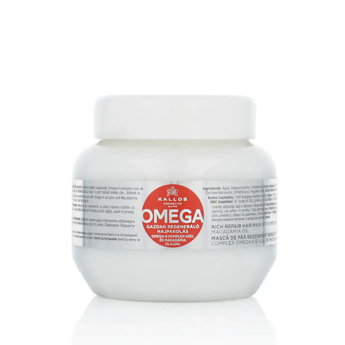 Masque reparateur pour cheveux kallos cosmetics omega 275 ml _5043. DIAYTAR COTE D'IVOIRE - Votre Boutique en Ligne, Votre Choix Illimité. Parcourez nos rayons et découvrez des produits qui vous inspirent, de la mode à la maison et bien plus.