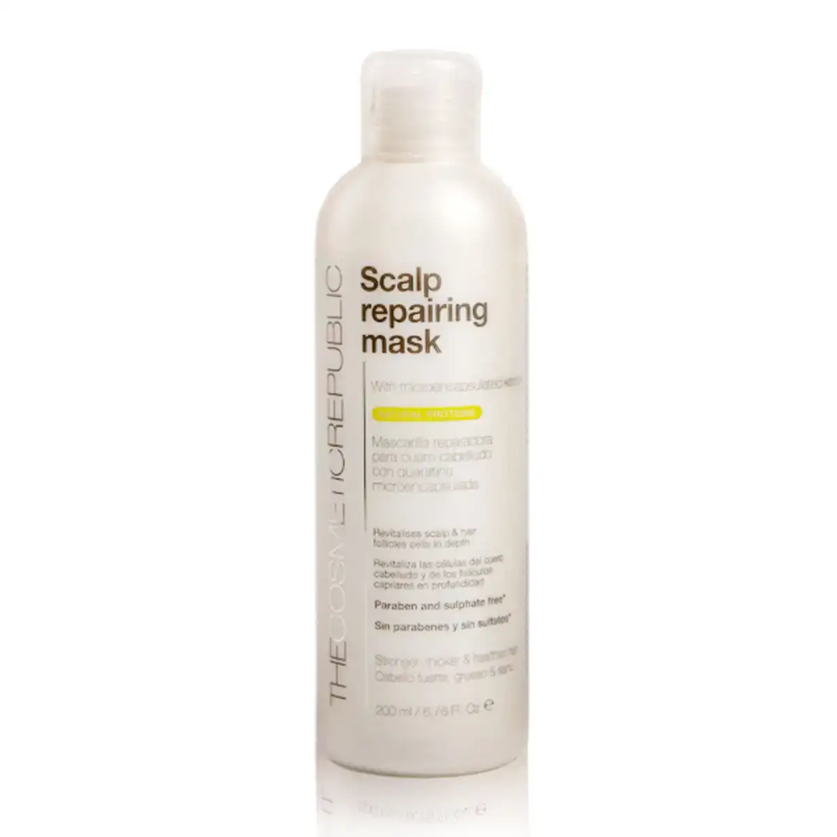 Masque reparateur pour cheveux keratin the cosmetic republic scalp 200 ml 200 ml _3188. DIAYTAR COTE D'IVOIRE - L'Art de Magasiner sans Frontières. Parcourez notre vaste sélection d'articles et trouvez tout ce dont vous avez besoin, du chic à l'authentique, du moderne au traditionnel.