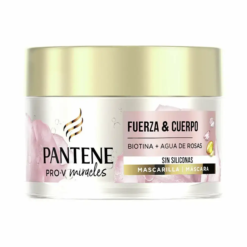 Masque reparateur pour cheveux pantene miracle volumen nutricion eau de rose biotine 160 ml_8988. DIAYTAR COTE D'IVOIRE - Votre Passage vers l'Élégance Abordable. Explorez notre collection où chaque produit est choisi pour sa qualité et son accessibilité, incarnant ainsi l'essence du Côte d'Ivoire.
