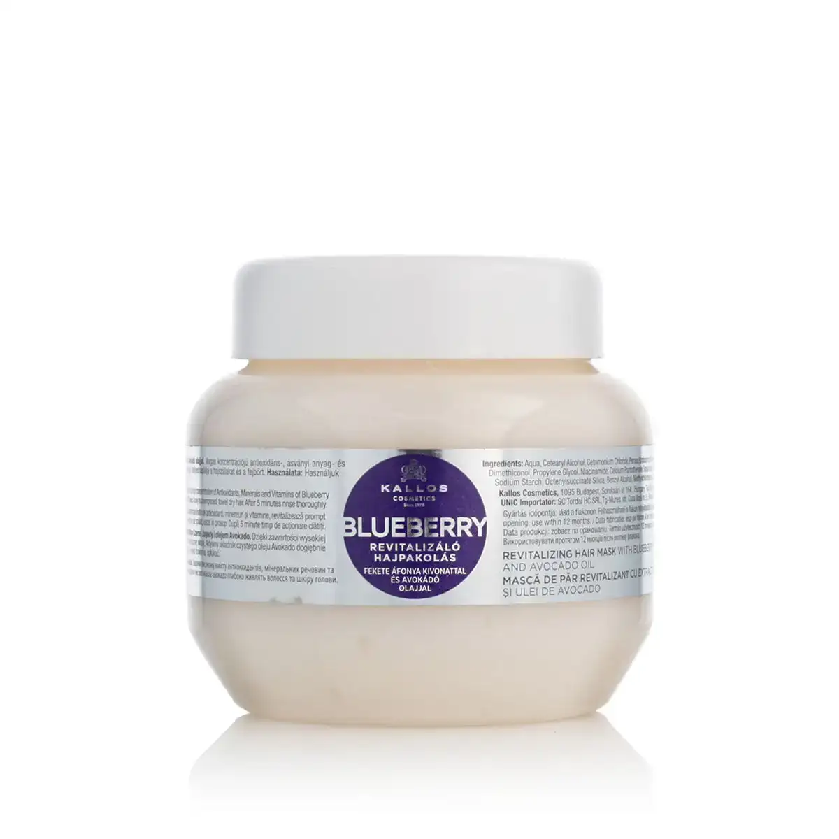 Masque revitalisant kallos cosmetics blueberry 275 ml_3682. DIAYTAR COTE D'IVOIRE - Où Choisir Devient une Expérience Personnalisée. Explorez notre boutique en ligne pour découvrir des produits qui s'adaptent à votre style et à votre essence.
