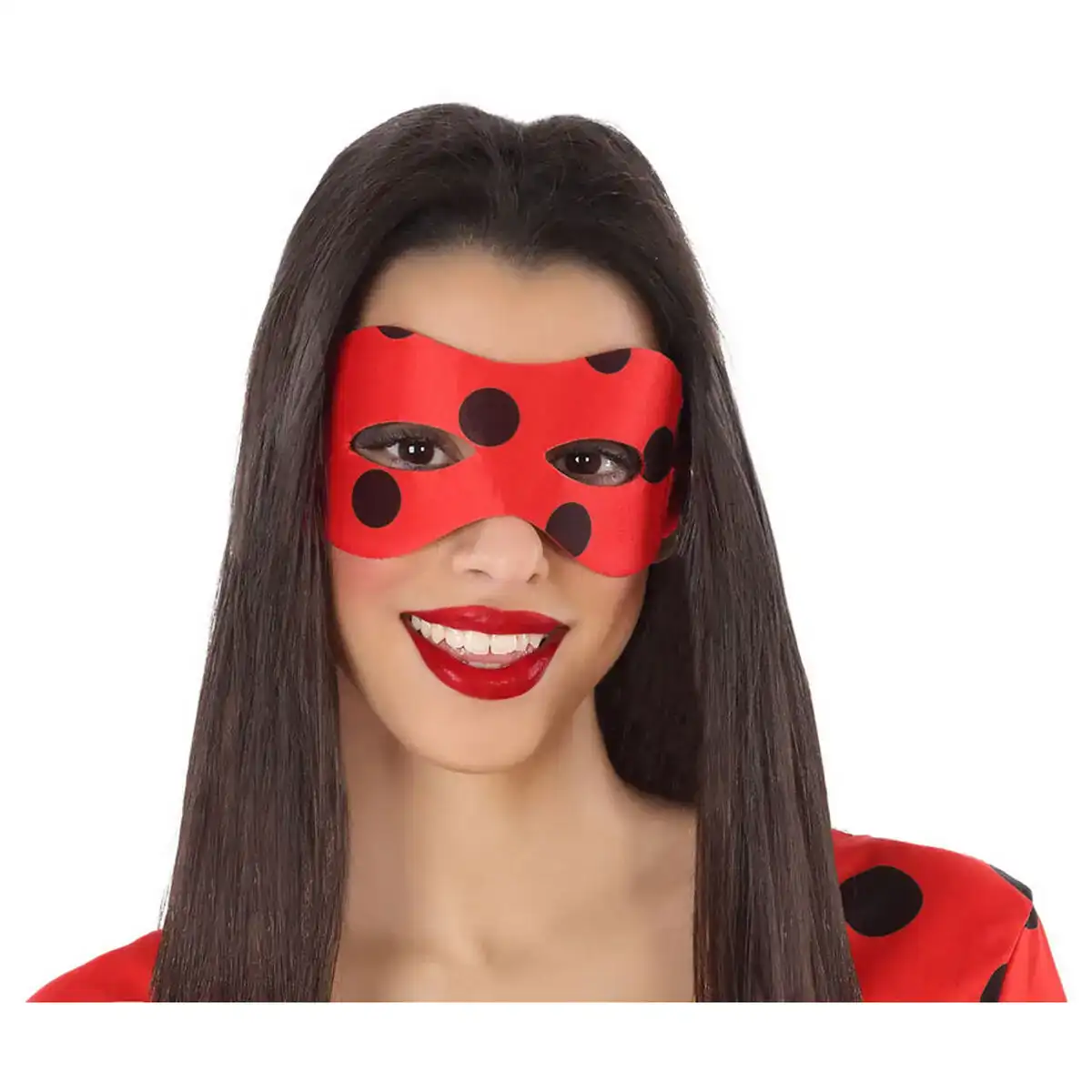 Masque rouge noir pois_1471. Entrez dans l'Univers de DIAYTAR COTE D'IVOIRE - Où Choisir est un Voyage. Explorez notre gamme diversifiée et trouvez des articles qui répondent à tous vos besoins et envies.