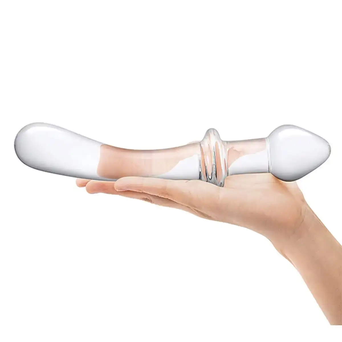 Masseur double penetration glas classic curved_7251. DIAYTAR COTE D'IVOIRE - Où Choisir Devient une Découverte. Explorez notre boutique en ligne et trouvez des articles qui vous surprennent et vous ravissent à chaque clic.