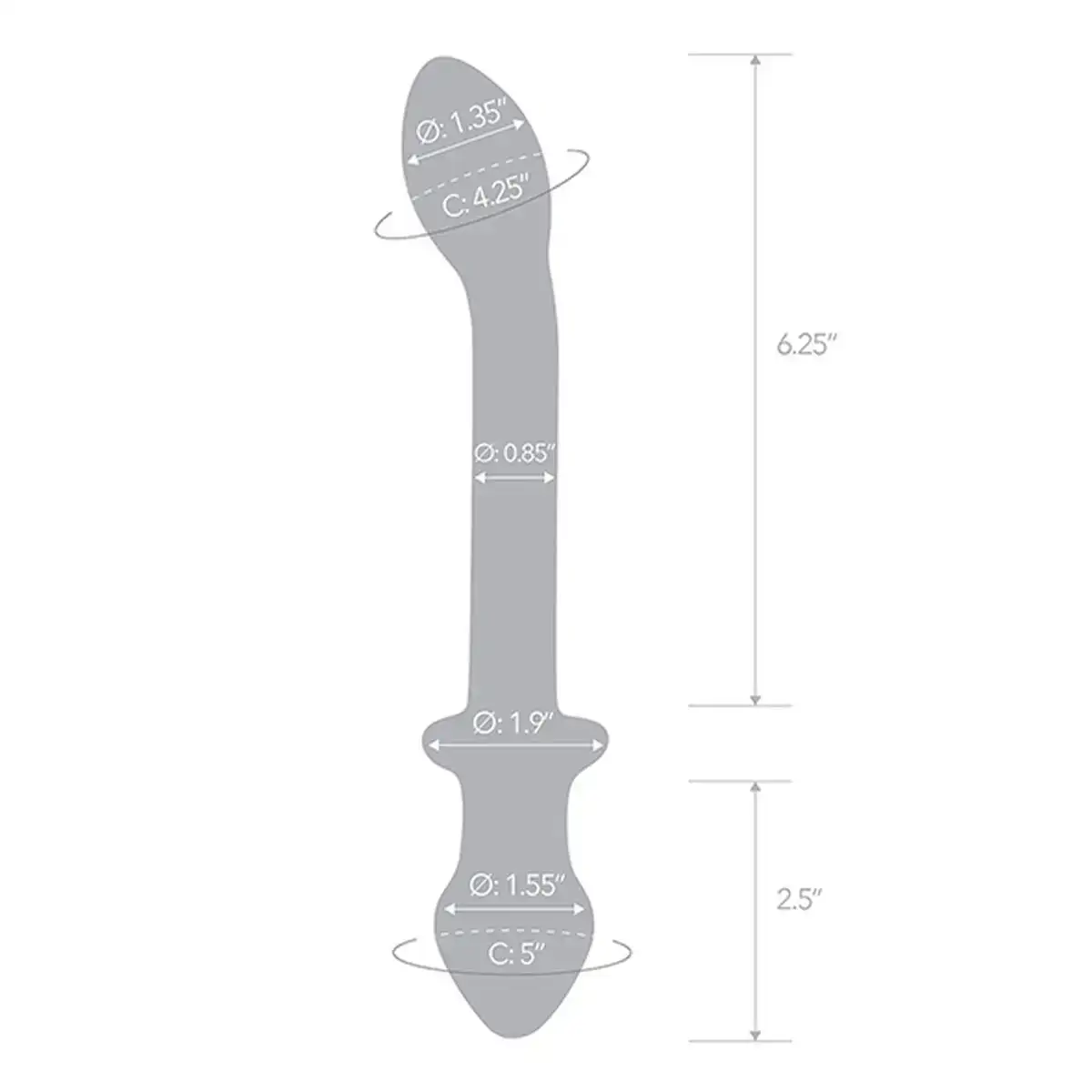 Masseur double penetration glas dual ended_5912. DIAYTAR COTE D'IVOIRE - L'Artisanat à Portée de Clic. Découvrez notre boutique en ligne pour trouver des produits uniques qui célèbrent la créativité et l'artisanat sénégalais.