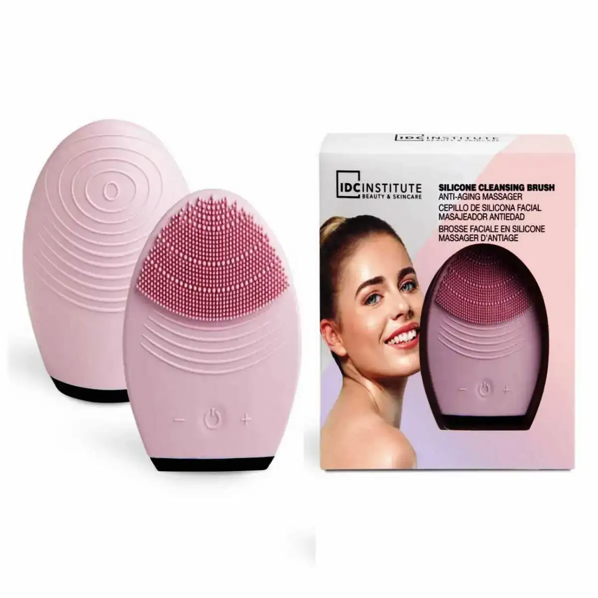 Masseur nettoyant visage idc institute silicone_9601. DIAYTAR COTE D'IVOIRE - Là où l'Élégance Devient un Mode de Vie. Naviguez à travers notre gamme et choisissez des produits qui apportent une touche raffinée à votre quotidien.