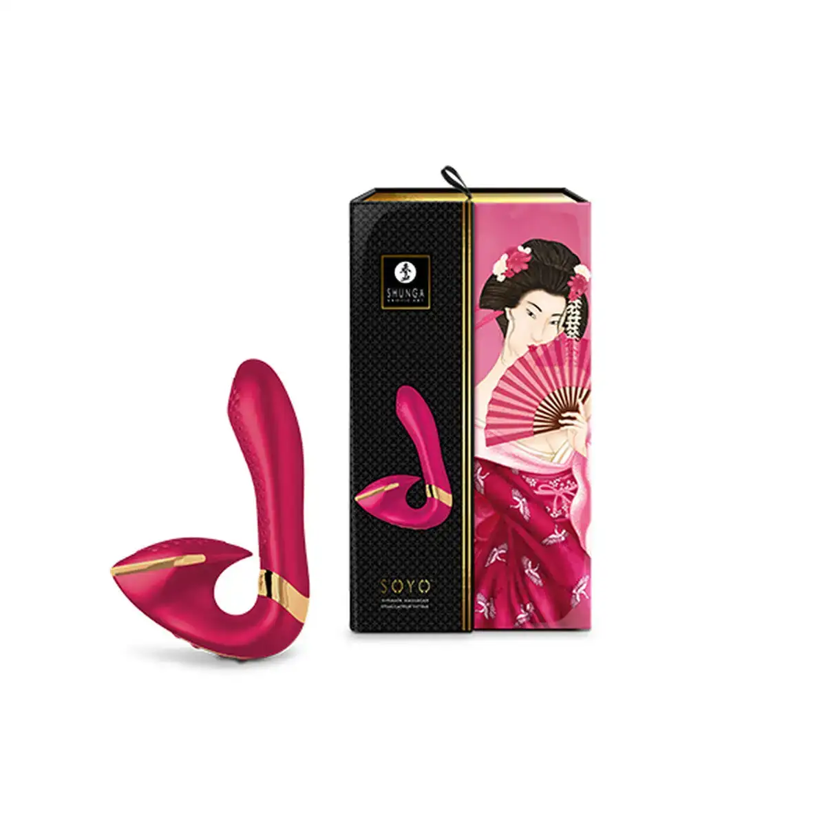 Masseur shunga soyo intimate fuchsia_6302. DIAYTAR COTE D'IVOIRE - Où Choisir est un Plaisir. Explorez notre boutique en ligne et choisissez parmi des produits de qualité qui satisferont vos besoins et vos goûts.