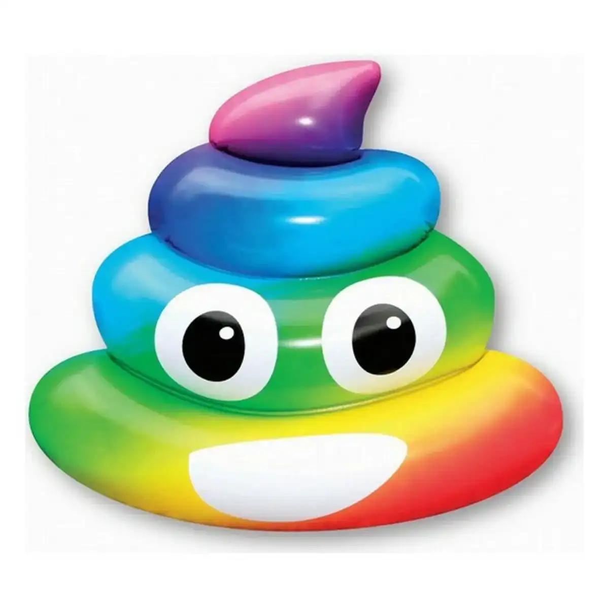 Matelas gonflable rainbow poo 107 x 121 x 26 cm _2180. Bienvenue sur DIAYTAR COTE D'IVOIRE - Où Choisir est un Voyage Sensoriel. Plongez dans notre catalogue et trouvez des produits qui éveillent vos sens et embellissent votre quotidien.