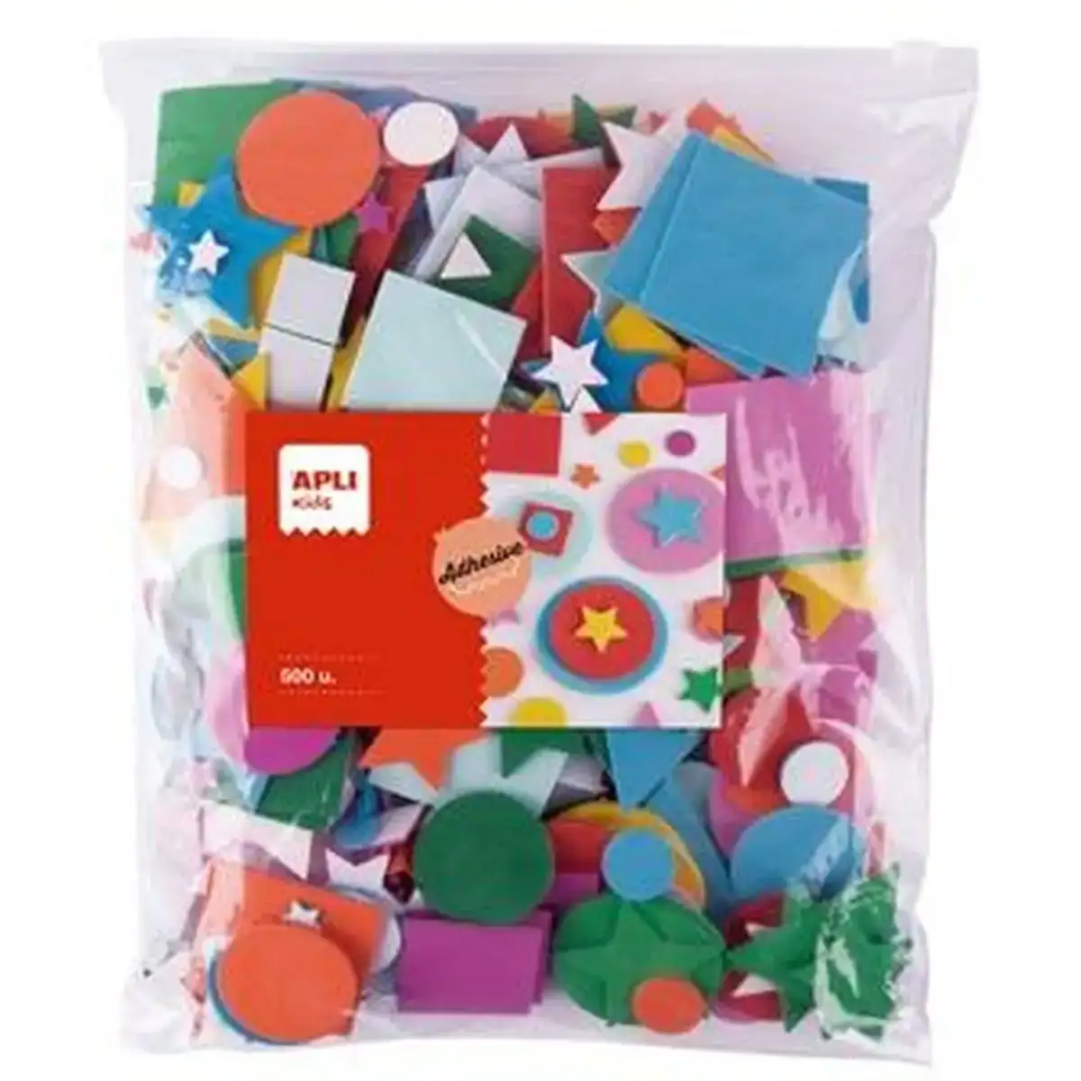 Materiaux pour travaux manuels apli feuille de mousse 500 pieces multicouleur_2065. Bienvenue chez DIAYTAR COTE D'IVOIRE - Votre Plateforme Shopping pour Tous. Découvrez un large éventail de produits qui célèbrent la diversité et la beauté du Côte d'Ivoire.