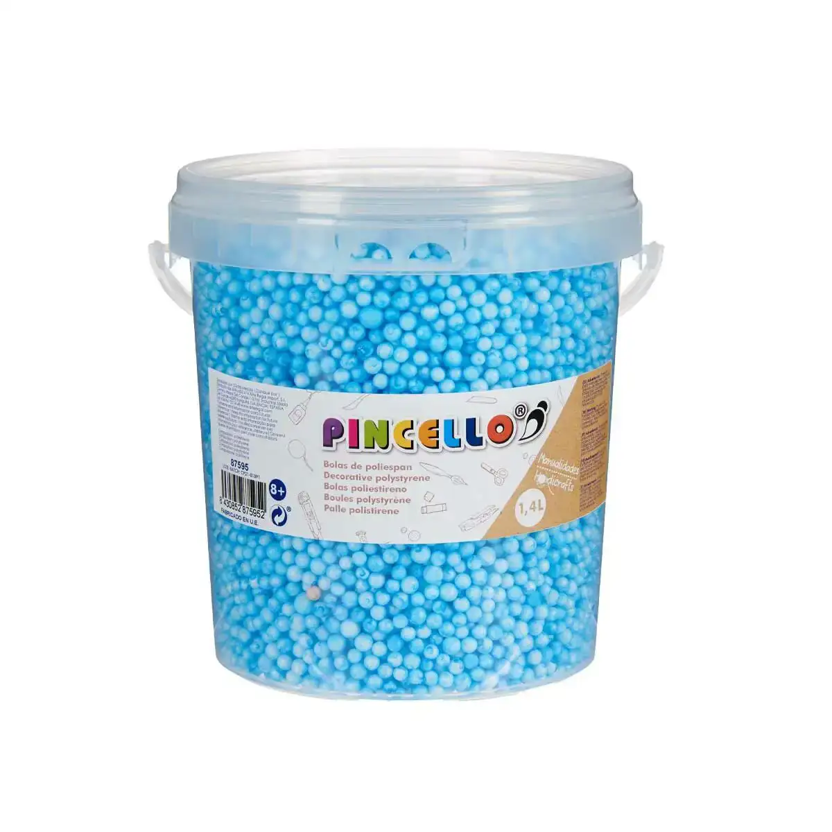 Materiaux pour travaux manuels balles bleu polystyrene 13 5 x 14 x 14 cm _4878. DIAYTAR COTE D'IVOIRE - Où Chaque Achat Raconte une Histoire. Explorez notre boutique en ligne et créez votre propre narration à travers notre diversité de produits, chacun portant une signification unique.