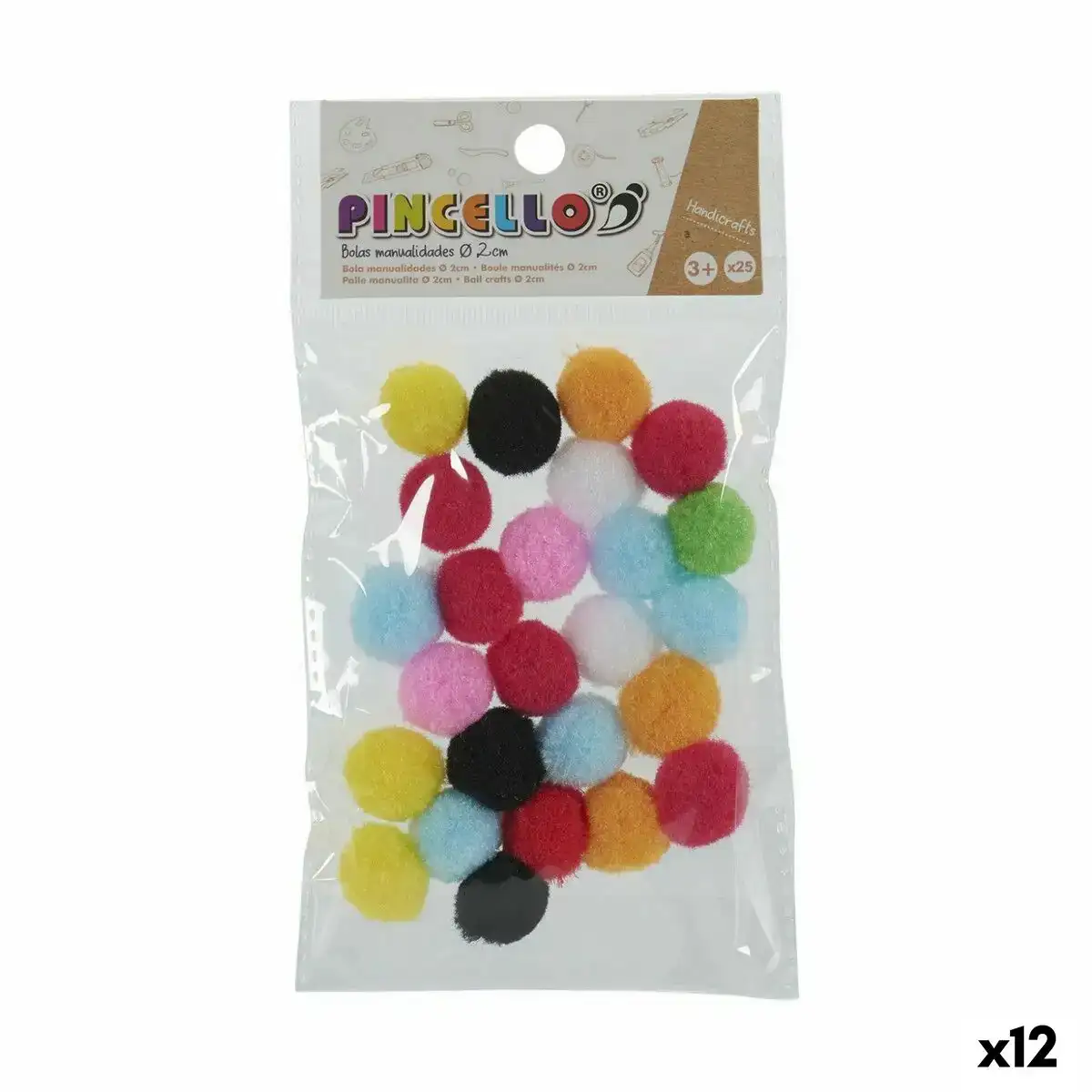 Materiaux pour travaux manuels balles multicouleur o 2 cm 12 unites _4238. DIAYTAR COTE D'IVOIRE - Où Choisir est un Acte de Création. Naviguez à travers notre plateforme et choisissez des produits qui complètent votre histoire personnelle.