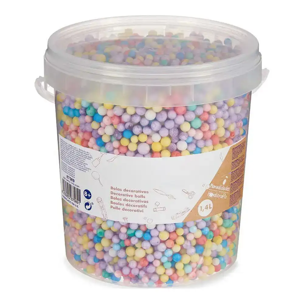 Materiaux pour travaux manuels balles multicouleur polystyrene_6770. DIAYTAR COTE D'IVOIRE - Votre Portail vers l'Extraordinaire. Parcourez nos collections et découvrez des produits qui vous emmènent au-delà de l'ordinaire, créant une expérience de shopping mémorable.