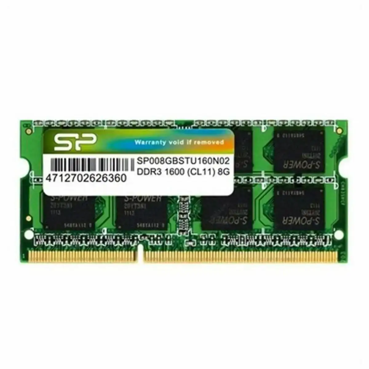 Memoire ram silicon power sp008gbstu160n02 8 gb ddr3l 1600mhz_2386. DIAYTAR COTE D'IVOIRE - Votre Destination pour un Shopping Unique. Parcourez notre catalogue et trouvez des articles qui vous inspirent et vous édifient.