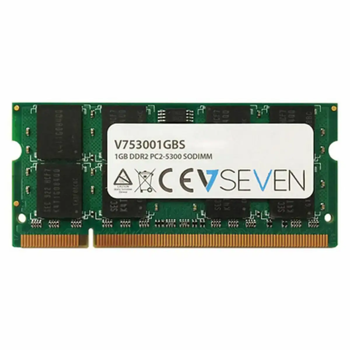 Memoire ram v7 v753001gbs 1 gb ddr2_6698. DIAYTAR COTE D'IVOIRE - L'Univers du Choix et de l'Authenticité. Explorez notre catalogue et découvrez des articles qui incarnent le patrimoine du Côte d'Ivoire et la modernité du monde.
