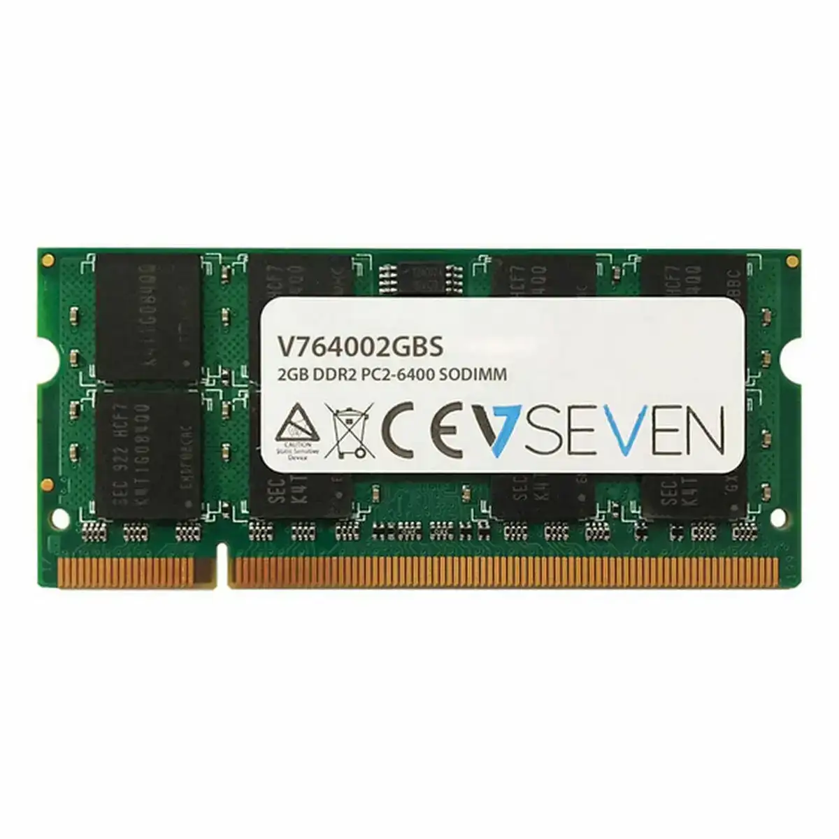 Memoire ram v7 v764002gbs 2 gb ddr2_4822. DIAYTAR COTE D'IVOIRE - L'Odyssée du Shopping à Votre Portée. Parcourez notre boutique en ligne et partez à la découverte d'articles qui rendront chaque jour spécial.