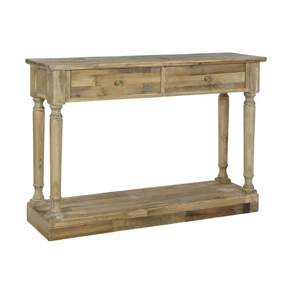 Meuble d appoint dkd home decor metal sapin bois recycle naturel 120 x 30 x 81 cm_7075. DIAYTAR COTE D'IVOIRE - Votre Passage vers l'Exceptionnel. Naviguez à travers notre sélection minutieuse et découvrez des articles qui apportent une touche spéciale à chaque instant de votre vie.