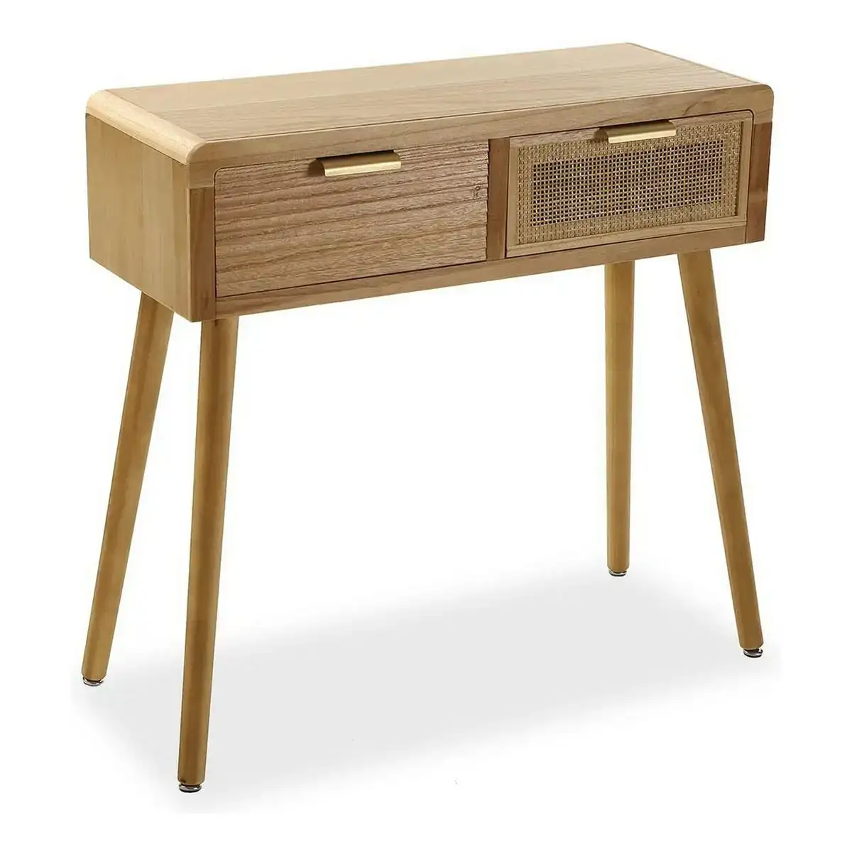 Meuble d entree avec 2 tiroirs versa 30 x 78 x 80 cm rotin bois de paulownia bois mdf_6860. Bienvenue chez DIAYTAR COTE D'IVOIRE - Où le Shopping Rencontre la Qualité. Explorez notre sélection soigneusement conçue et trouvez des produits qui définissent le luxe abordable.