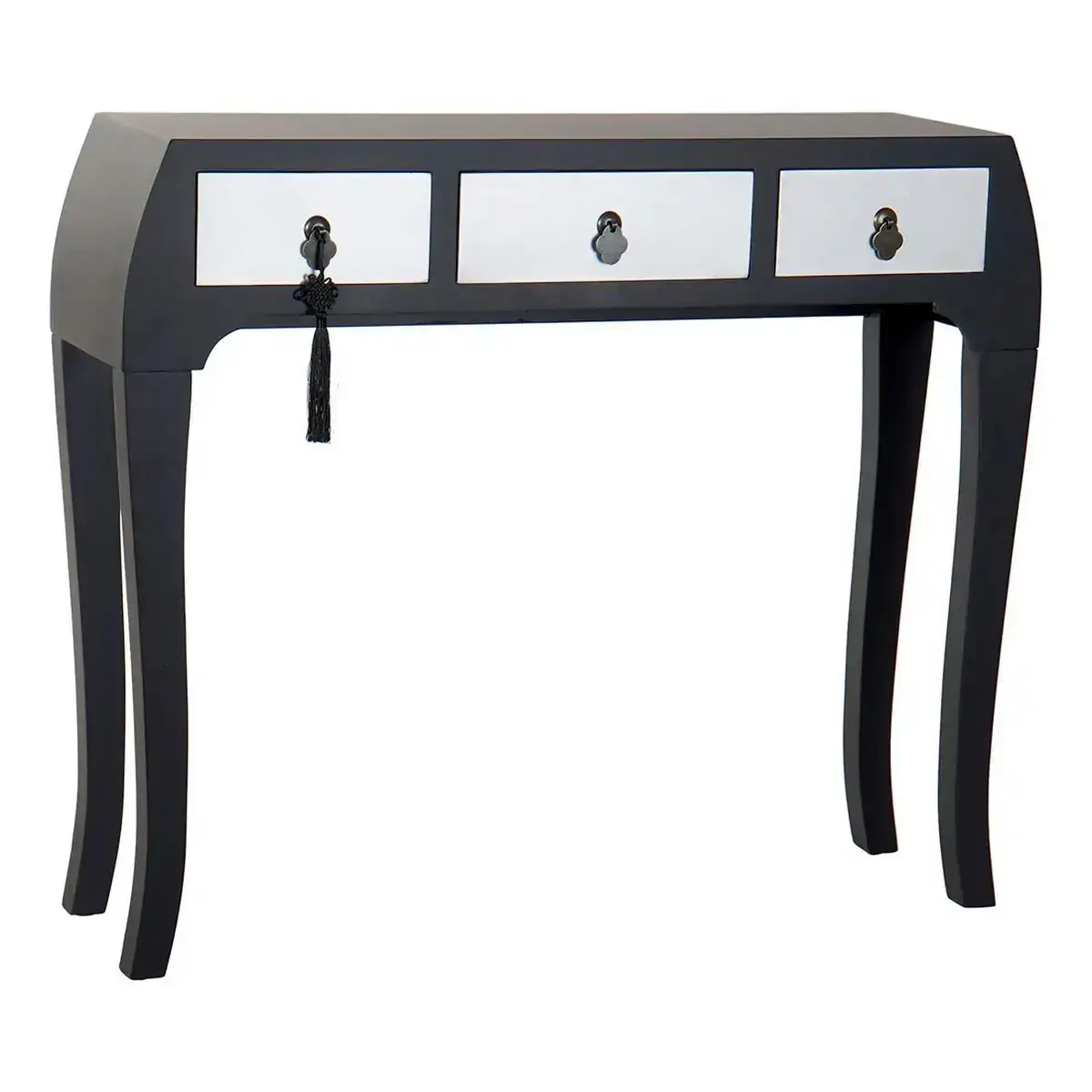 Meuble d entree avec 3 tiroirs dkd home decor 8424001737277 sapin argente noir bois mdf 96 x 26 x 80 cm_8777. Bienvenue sur DIAYTAR COTE D'IVOIRE - Votre Évasion Shopping Personnalisée. Parcourez notre collection unique et trouvez des articles qui reflètent votre style et votre individualité.