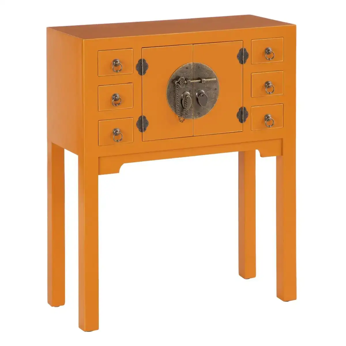 Meuble d entree new oriental 63 x 26 x 80 cm orange dmf_8014. DIAYTAR COTE D'IVOIRE - Votre Passage vers le Raffinement. Plongez dans notre univers de produits exquis et choisissez des articles qui ajoutent une touche de sophistication à votre vie.