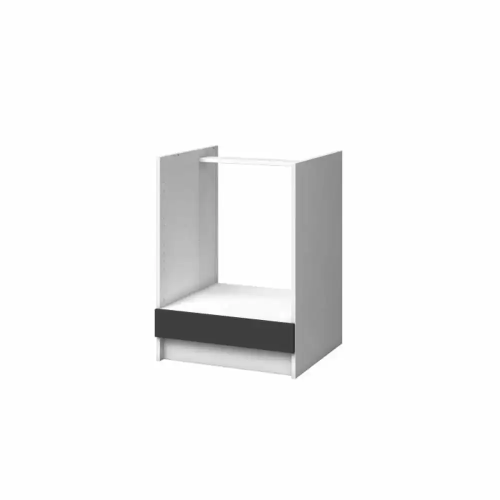 Meuble pour four 60 x 60 x 82 cm gris blanc_4169. DIAYTAR COTE D'IVOIRE - Où Choisir Rime avec Qualité. Découvrez notre sélection soigneusement conçue et choisissez des articles qui incarnent l'excellence et l'innovation.