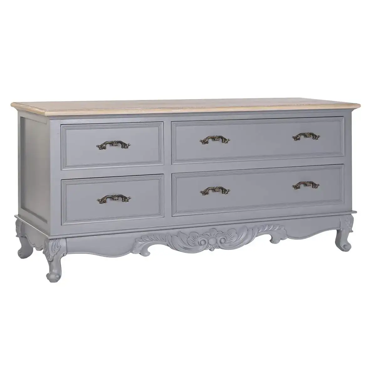 Meubles de television dkd home decor bois de paulownia bois mdf gris naturel 120 x 40 x 56 5 cm 120 x 40 x 56 5 cm_7339. DIAYTAR COTE D'IVOIRE - L'Art de Choisir, l'Art de Se Distinquer. Naviguez à travers notre catalogue et choisissez des produits qui ajoutent une note d'élégance à votre style unique.