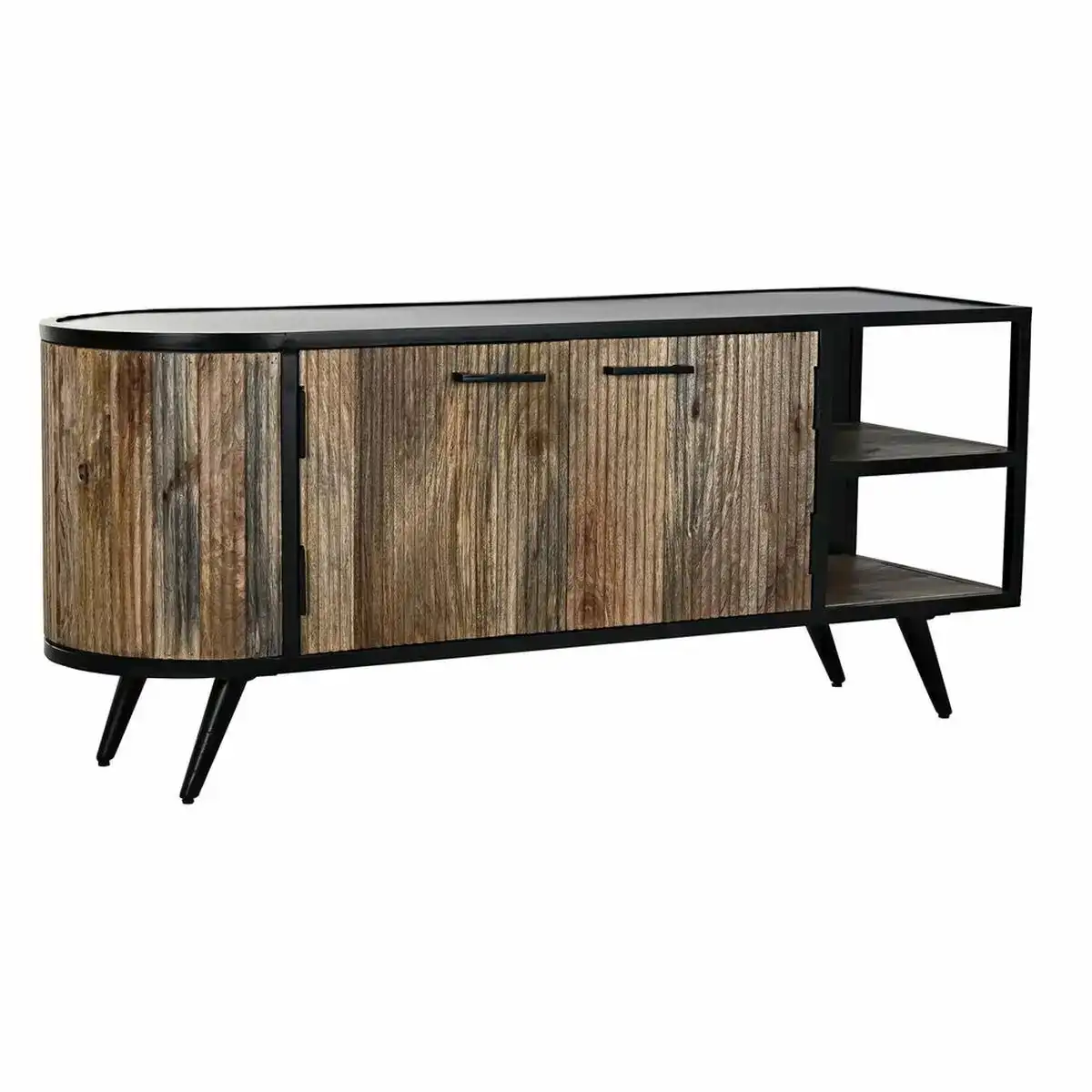 Meubles de television dkd home decor metal bois de manguier 130 x 55 x 40 cm _4703. DIAYTAR COTE D'IVOIRE - Votre Portail vers l'Extraordinaire. Parcourez nos collections et découvrez des produits qui vous emmènent au-delà de l'ordinaire, créant une expérience de shopping mémorable.