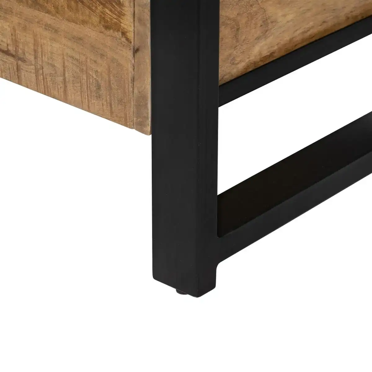 Meubles de television mara 150 x 45 x 60 cm naturel noir bois fer_7128. Entrez dans l'Univers de DIAYTAR COTE D'IVOIRE - Où Choisir est un Voyage. Explorez notre gamme diversifiée et trouvez des articles qui répondent à tous vos besoins et envies.