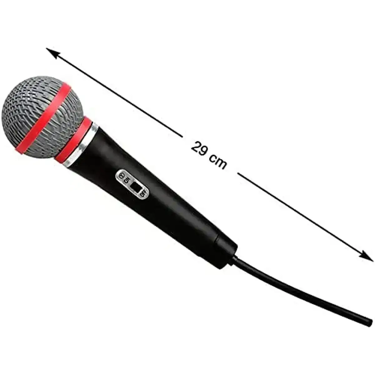 Microphone 29 cm_9560. DIAYTAR COTE D'IVOIRE - Où Choisir Devient un Plaisir. Découvrez notre boutique en ligne et choisissez parmi une variété de produits qui satisferont tous vos besoins.