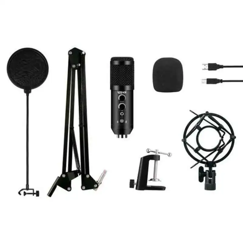 Microphone de bureau iggual pro voice igg317150 usb noir_3070. DIAYTAR COTE D'IVOIRE - L'Univers de l'Élégance Accessible. Plongez dans notre catalogue et choisissez des produits qui allient sophistication et accessibilité pour un shopping exquis.