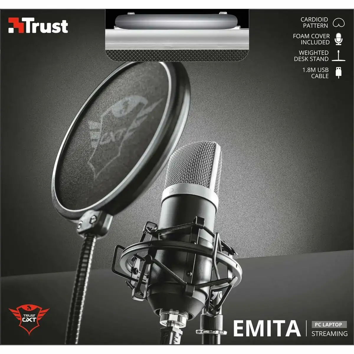 Microphone trust 21753_1806. DIAYTAR COTE D'IVOIRE - Où Chaque Détail Compte. Naviguez à travers notre gamme variée et choisissez des articles qui ajoutent une touche spéciale à votre quotidien, toujours avec qualité et style.