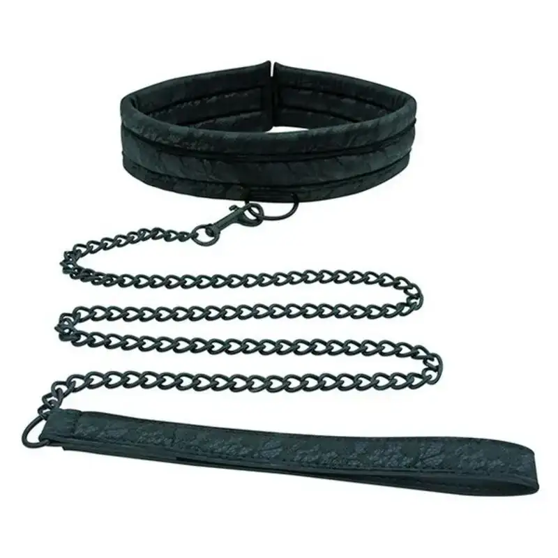 Midnight lace collar and leash sportsheets ss520 03_7954. Bienvenue chez DIAYTAR COTE D'IVOIRE - Où Choisir Rime avec Découvrir. Plongez dans notre catalogue et trouvez des produits qui révèlent la diversité et la richesse culturelle du Côte d'Ivoire.