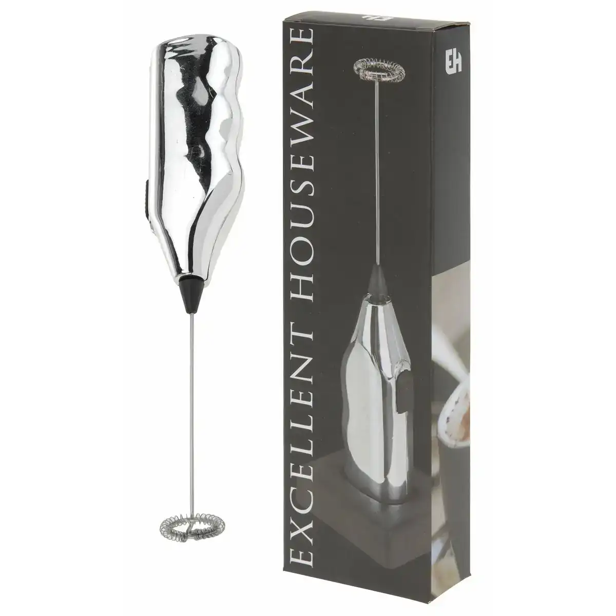 Mini batteur et mousseur cappuccino excellent houseware_8757. DIAYTAR COTE D'IVOIRE - Votre Passage vers l'Éclat et la Beauté. Explorez notre boutique en ligne et trouvez des produits qui subliment votre apparence et votre espace.