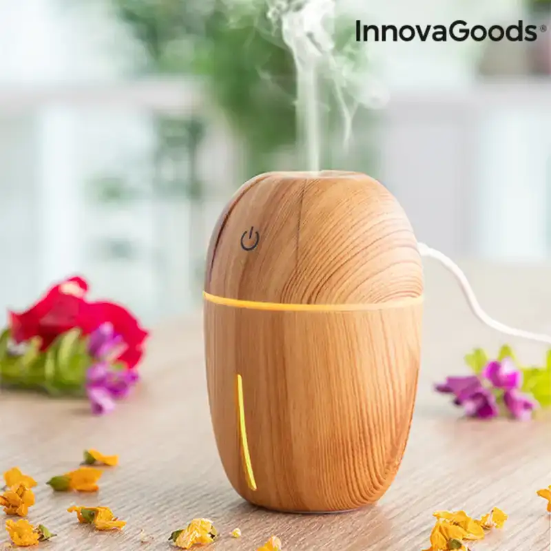 Mini humidificateur diffuseur d aromes innovagoods honey pine multicouleur abs plastique 2 w reconditionne a _2160. DIAYTAR COTE D'IVOIRE - L'Art de Vivre en Couleurs. Découvrez notre boutique en ligne et trouvez des produits qui ajoutent une palette vibrante à votre quotidien.