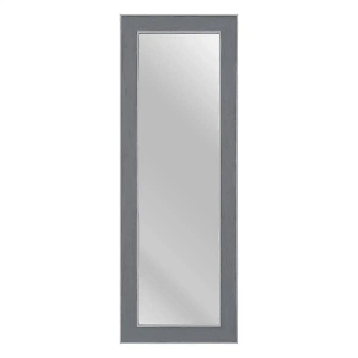Miroir 56 x 2 x 156 cm gris bois blanc_1045. DIAYTAR COTE D'IVOIRE - L'Art de Vivre le Shopping Authentique. Découvrez notre boutique en ligne et trouvez des produits qui incarnent la passion et le savoir-faire du Côte d'Ivoire.