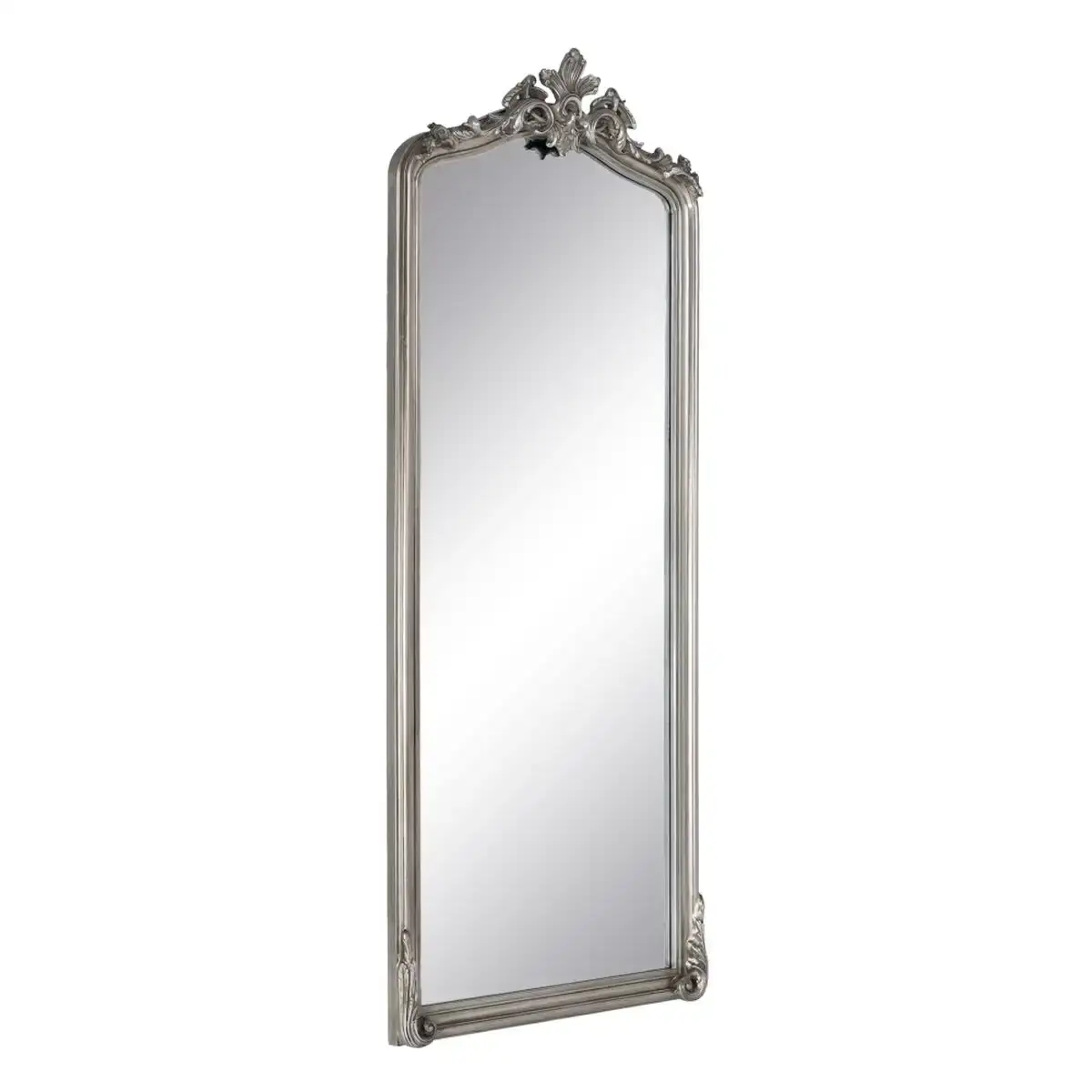 Miroir 88 x 198 cm verre bois argent_1118. DIAYTAR COTE D'IVOIRE - Là où la Qualité est Non Négociable. Parcourez notre boutique en ligne pour découvrir des produits qui incarnent le raffinement et l'excellence du Côte d'Ivoire.