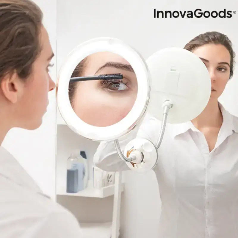 Miroir grossissant a led avec bras flexible et ventouse mizoom innovagoods ig814786 reconditionne c _8659. DIAYTAR COTE D'IVOIRE - Où Chaque Produit a son Histoire. Découvrez notre gamme de produits, chacun portant en lui le récit de l'artisanat et de la passion, pour vous offrir une expérience de shopping authentique.