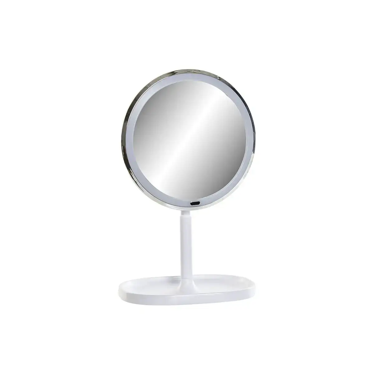 Miroir grossissant avec led dkd home decor 20 x 20 x 33 cm blanc plastique_7384. Bienvenue sur DIAYTAR COTE D'IVOIRE - Là où le Shopping Devient une Aventure. Explorez notre catalogue et dénichez des trésors qui élargiront votre horizon shopping.